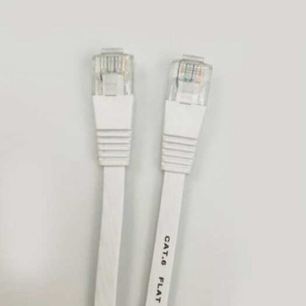 Ethernet Cables (RJ 45/8P8C) Rj45 Ethernet Flat Network Cable 5M White