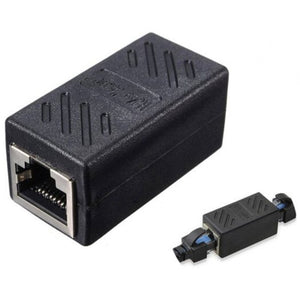 Plugs, Jacks & Wall Plates Rj45 Network Female Adapter Connector Coupler Extender Ethernet Cable Extension Converter