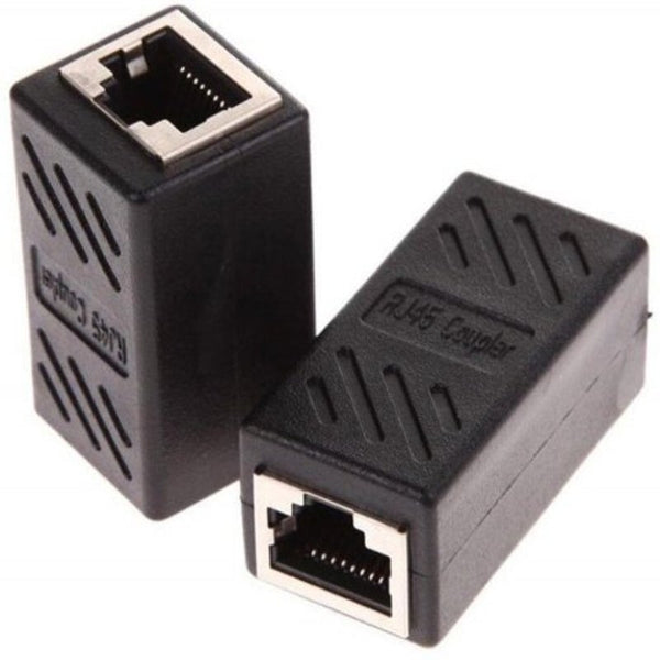 Plugs, Jacks & Wall Plates Rj45 Network Female Adapter Connector Coupler Extender Ethernet Cable Extension Converter