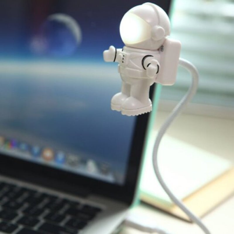 Robot Modeling Usb Night Light White