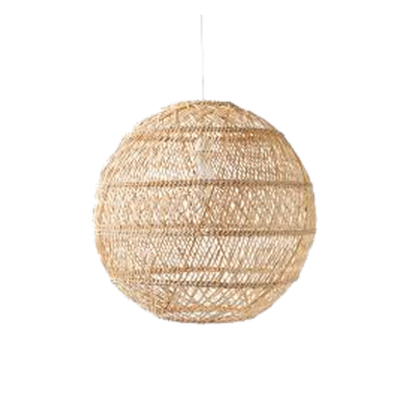 Other Lighting & Fans Round Rattan Pendant Light