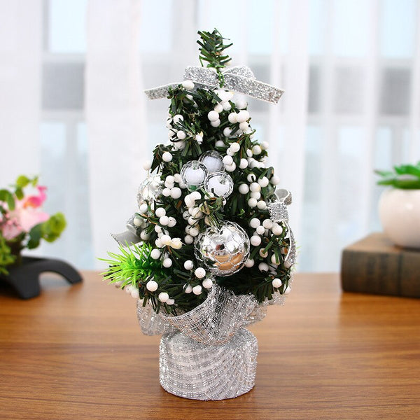 Seasonal Decorations Mini Desktop 20Cm Christmas Tree Decoration