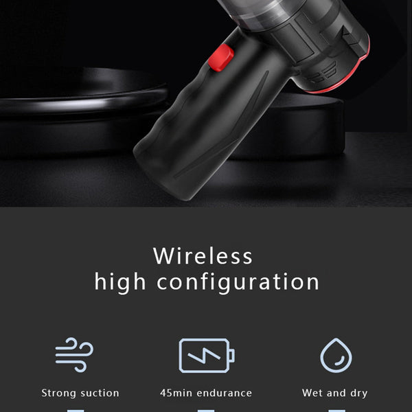 Wireless Car Vacuum Cleaner Blowable Handheld Auto Home And Dual Use