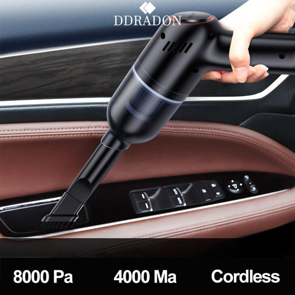 Vehicle Vacuums Wireless Car Vacuum Cleaner Cordless Handheld Home Vehicle Cleaning