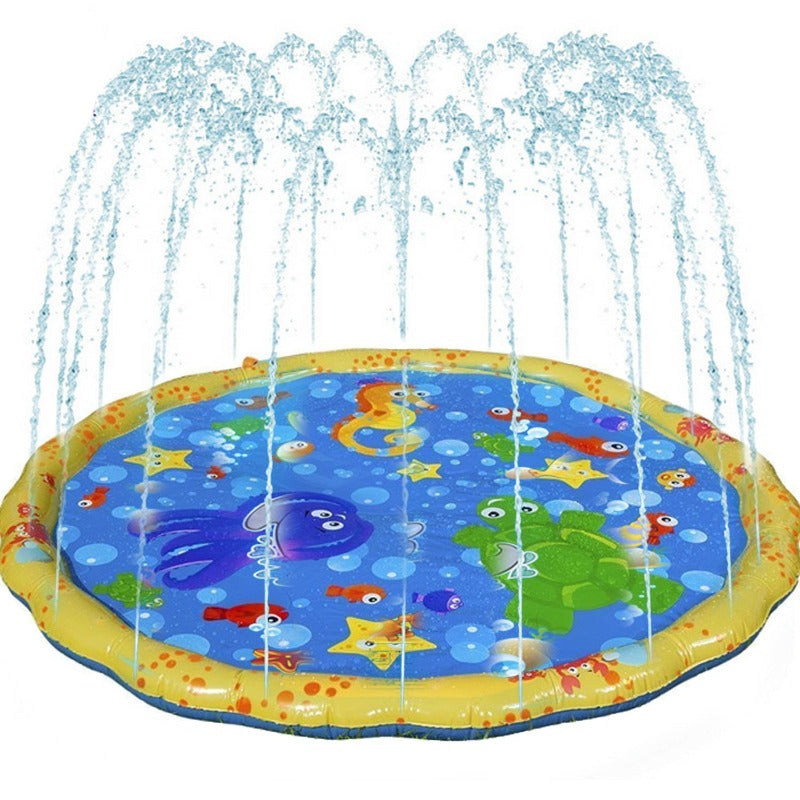 Other Outdoor Toys 100Cm Inflatable Splash Sprinkler Play Mat Summer Water Toys