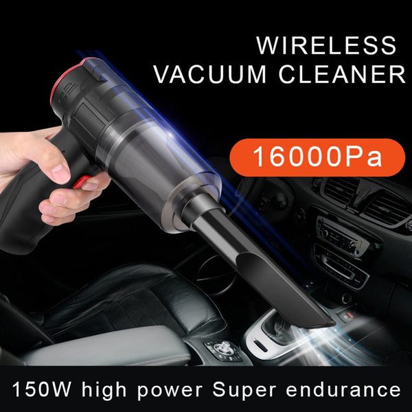 Wireless Car Vacuum Cleaner Blowable Handheld Auto Home And Dual Use