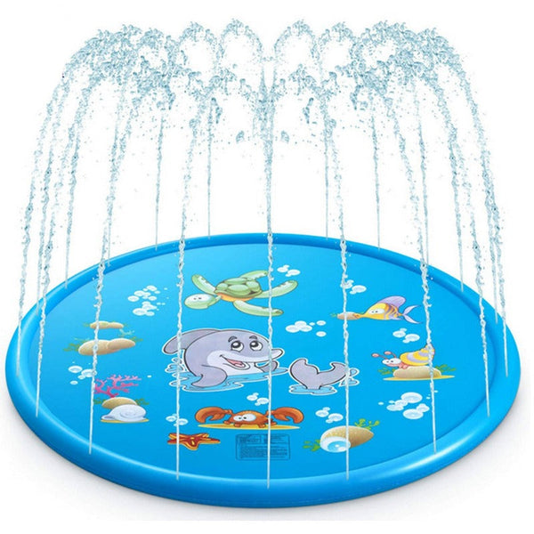 Other Outdoor Toys 100Cm Inflatable Splash Sprinkler Play Mat Summer Water Toys