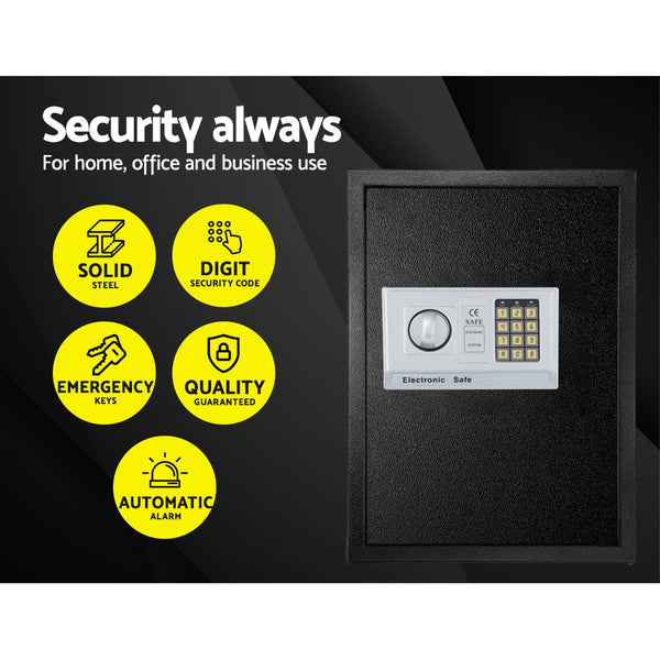 Safes Ul Tech Electronic Safe Digital Security Box 50Cm