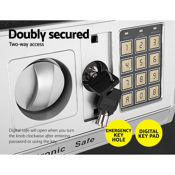 Safes Ul Tech Electronic Safe Digital Security Box 50Cm