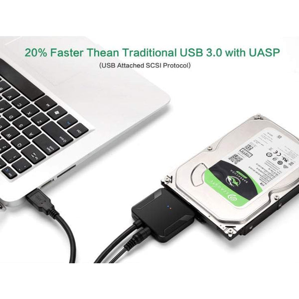 Drive Cables & Adapters Cables Adapters Sata To Usb 3.0 2.5 / 3.5 Inch Ssd Hard Drive Expanding Connector Usb3.0 Easy Line