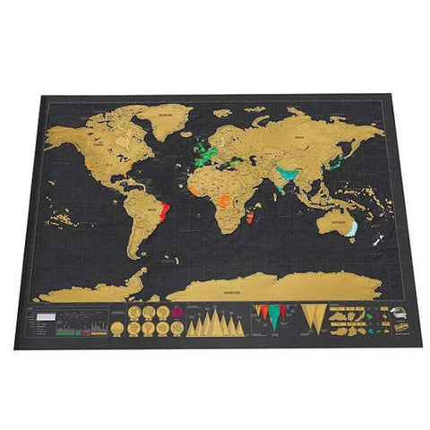 Posters & Prints Posters Interactive Scratch Off World Map Travel Home Decor