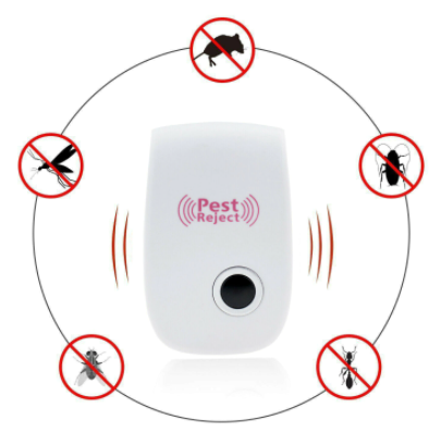 4 Pack Ultrasonic Electric Plug In Indoor Pest Repellant