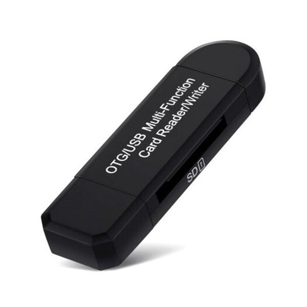 Sd / Tf Card Reader 2 In 1 Black