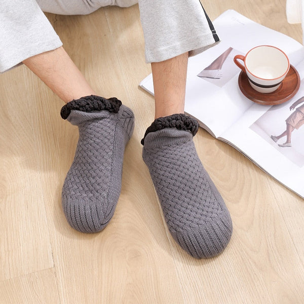 Unisex Warm Winter Cosy Bed Socks Slippers