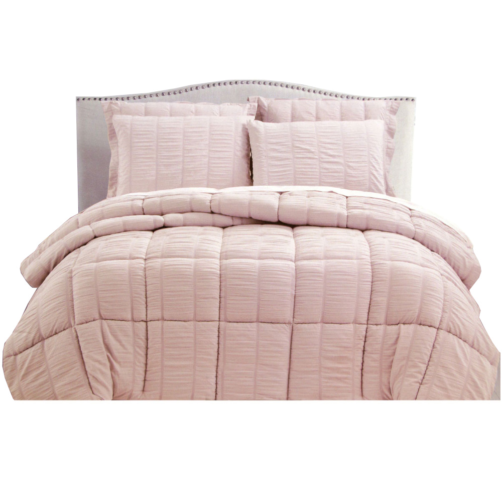 Comforter Sets Queen Seersucker Comforter Set Queen Light Pink