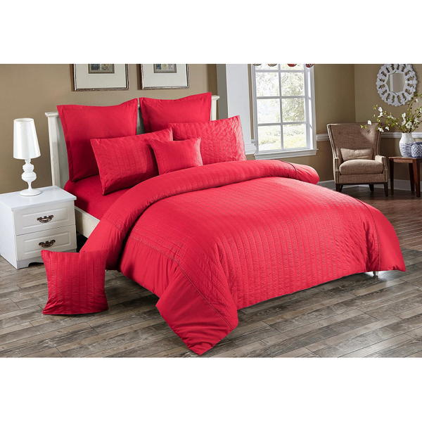 Quilt Covers Seersucker Double Size Duvet Quilt Cover Set