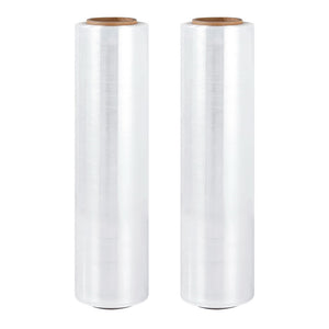 Shrink Wrap 400M 2Pcs Stretch Film Rolls Protect Package Material Home Warehouse