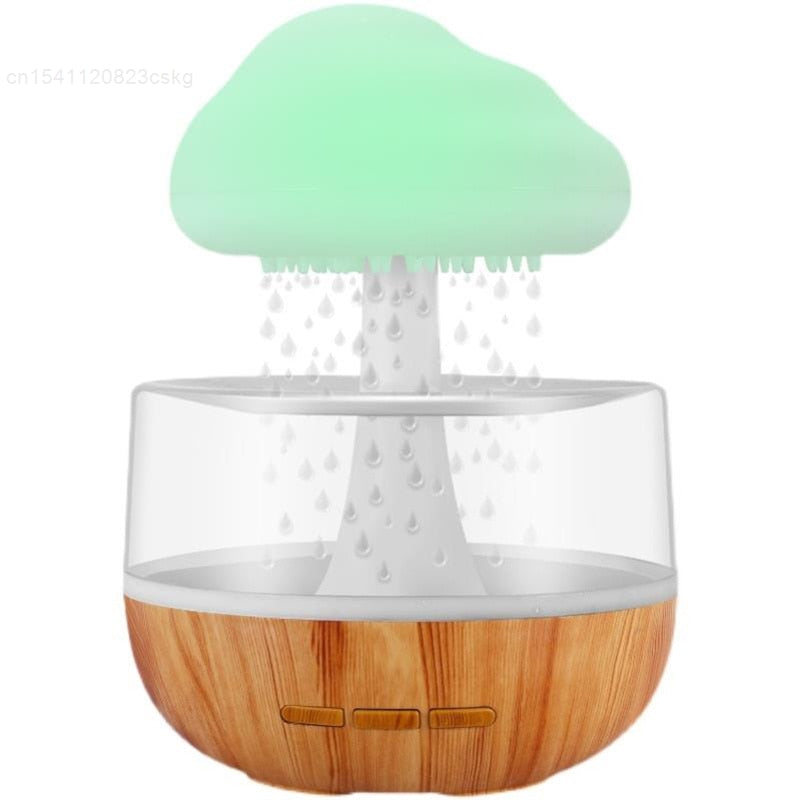 280Ml Rain Cloud Humidifier Relaxing Aromatherapy Led Usb Diffuser