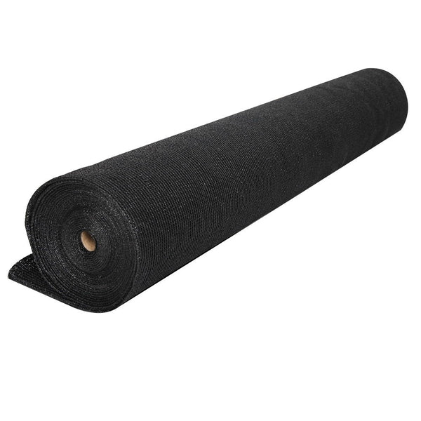 Instahut 3.66 X 30M Shade Sail Cloth - Black