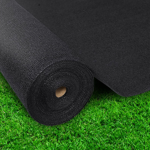 Instahut 3.66 X 30M Shade Sail Cloth - Black