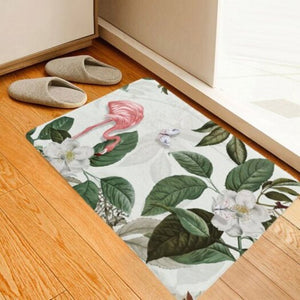 Door Mats & Floor Mats Creative Ink Style Floral Print Carpet Casual Slip Resistant Mat Household Multi A W16 X L24 Inch