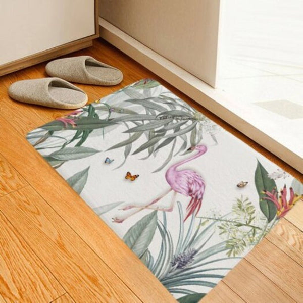 Door Mats & Floor Mats Fashion Landscape Printing Carpet Non Slip Mats Cartoon Ink Style Multi A W16 X L24 Inch