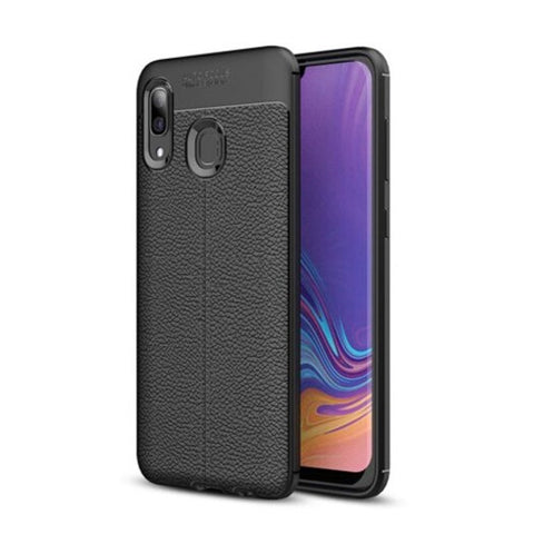 Shockproof Back Cover Soft Tpu Case For Samsung Galaxy A40 Black