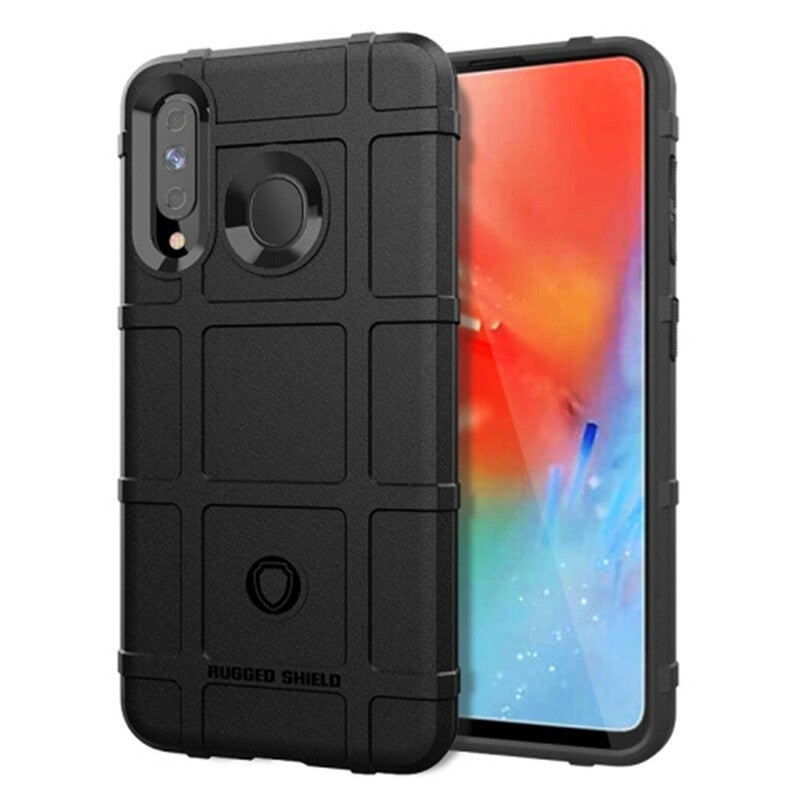 Shockproof Protector Cover Full Coverage Silicone Case For Galaxy A60 Black