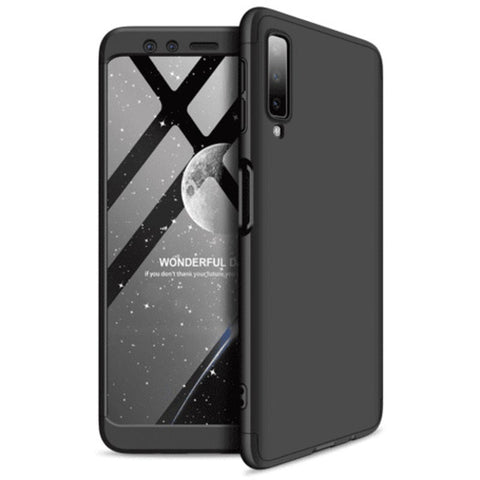 Shockproof Ultra Thin Full Body Cover Solid Hard Case For Samsung Galaxy A7 2018 Multi
