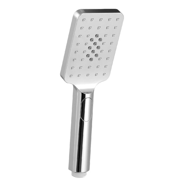 Handheld Shower Head 3.1'' High Pressure Spray Modes Square Chrome