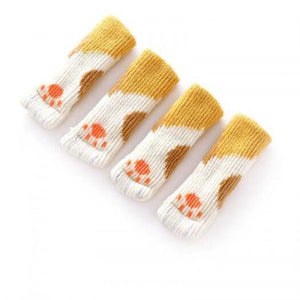 Other Home Furniture 4Pcs Silent Wearproof Table And Chair Foot Cover Floor Protective Mat