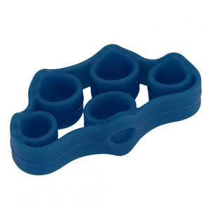 Hand Grippers Silicone Hand Grip Strengthener Finger Stretcher Trainer Exerciser Dark Blue 5Kg11lb