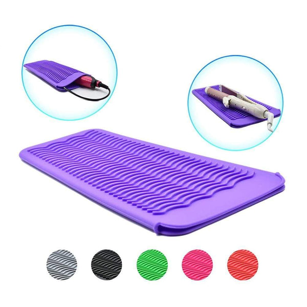 Straightening & Curling Irons Silicone Heat Resistant Travel Bag Portable Heatproof Mat