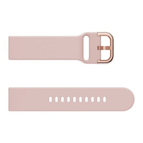 Silicone Watch Band Strap For Garmin Vivoactive 3 / Vivomove Hr Forerunner 645 Pink