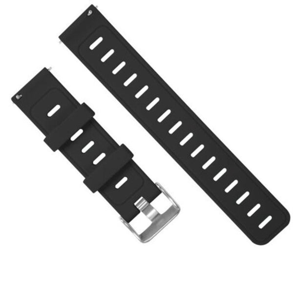 Watch Bands Silicone Watch Band Wrist Strap For Huawei Gt / 2 Pro Honor Magic Black