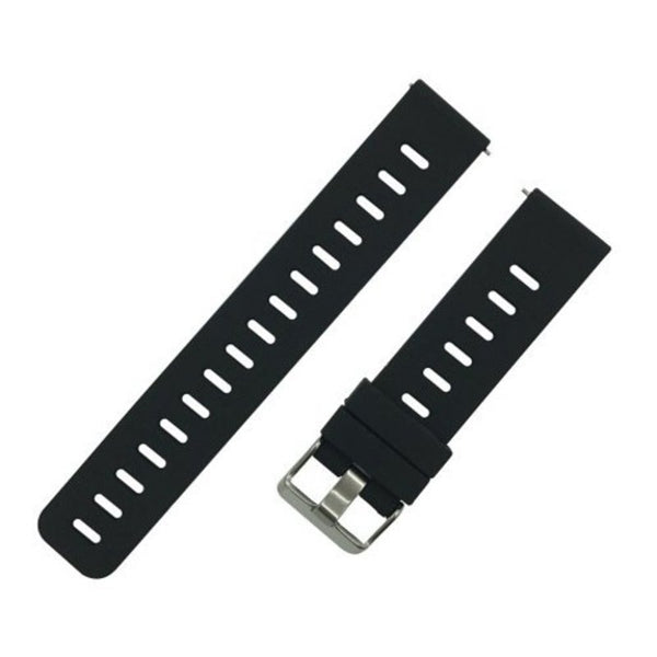 Watch Bands Silicone Watch Band Wrist Strap For Huawei Gt / 2 Pro Honor Magic Black