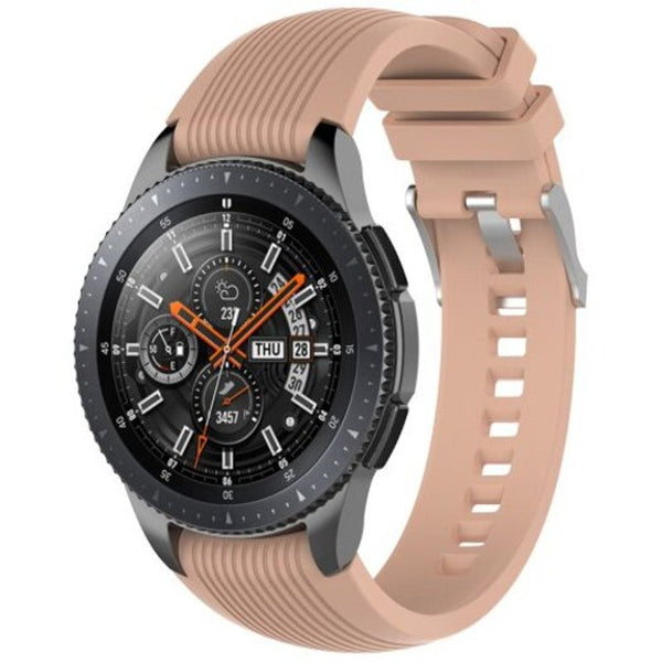 Watch Bands Silicone Soft Sports Strap Replacement For Samsung Galaxy Watch 46Mm Width 22Mm