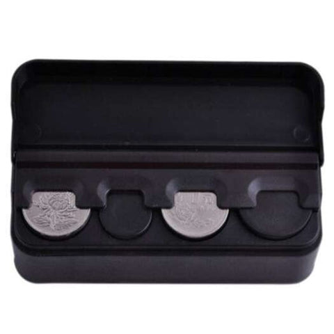 Simple Creative Car Coin Box Black