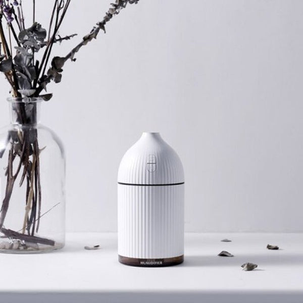 Simple Pattern Household Mini Humidifier White Usb Port