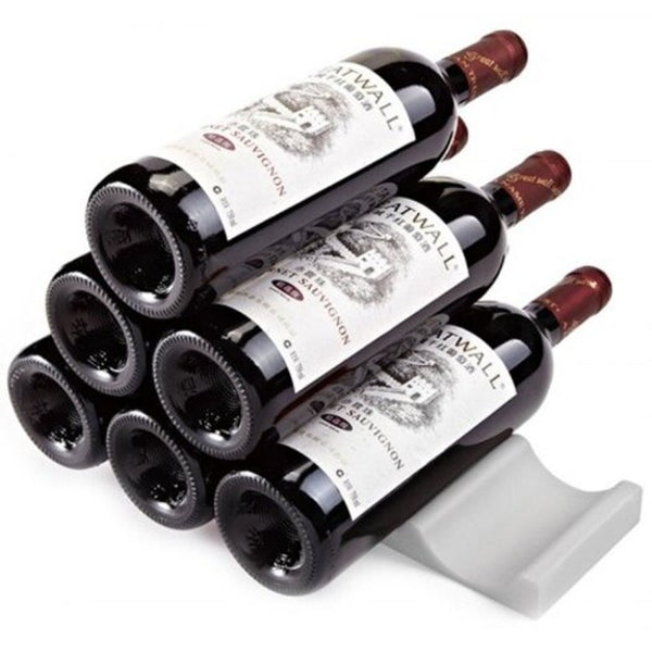 Racks & Holders Simple Wine Storage Rack Hotel Food Grade Silicone Water Stacking Platinum