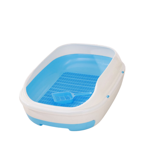 Litter Tray Accessories Yes4pets Large Portable Cat Toilet Litter Box Tray With Scoop And Grid