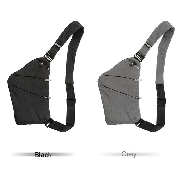 Bags Sling Backpack Chest Bag Lightweight Outdoor Sport Travel Hiking Anti Theft Crossbody Shoulder Pack Daypack For Men Women Gray