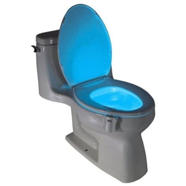 Night Lights Smart Bathroom Toilet Nightlightled Body Motion Activated On / Off Seat Sensor Lamp White