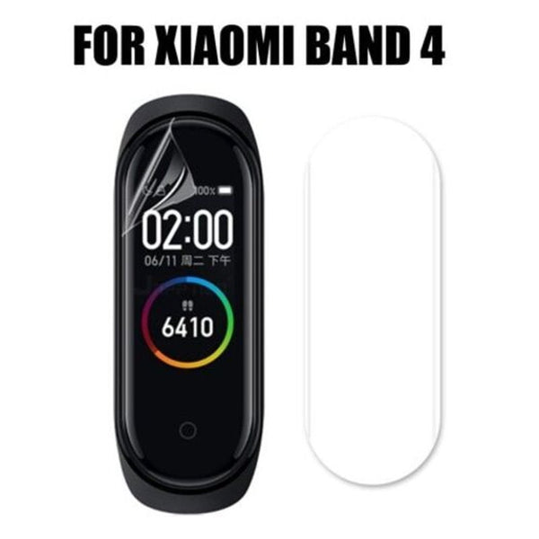 Screen Protectors Soft Explosion Proof Protective Film For Xiaomi Band4 3 Pcs Transparent