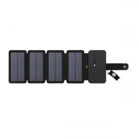 Chargers & Cradles Solar Charging Panel Removable Folding Mobile Phone Charger Black 4Pcs