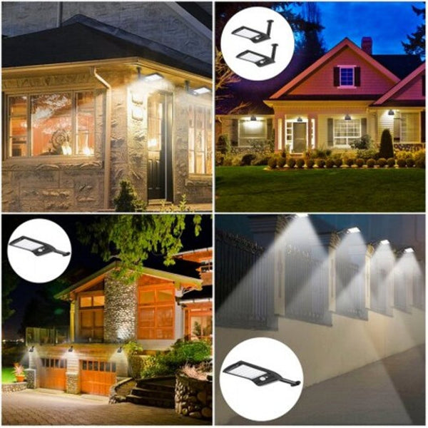 Outdoor Lighting Accessories Solar Motion Sensor Light Outdoor 36 Led Super Bright Lamp Wireless Waterproof Flexible Wall Lights