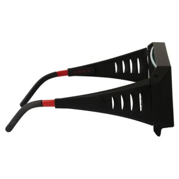 Solar Powered Auto Darkening Welding Glasses Black