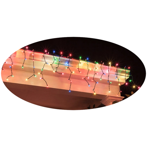 Seasonal Decorations Solar Colour Curtain Lights Set Of 100