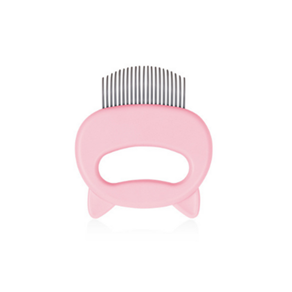 Dog Grooming Special Comb For Pet Cat Shell To Remove Floating Hair And Pink