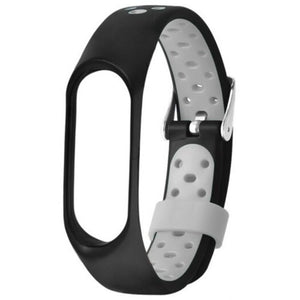 Watch Bands Sport Silicone Bracelet Strap Watchband For Xiaomi Mi Band 3 Gray